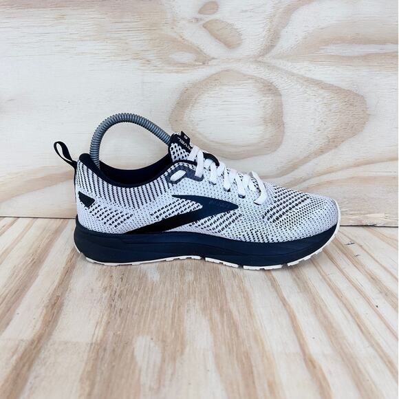 Brooks - Revel 5 - Running Shoes - White/Black - Women's - 6.5(B) - 1203611B121 - Picture 5 of 9